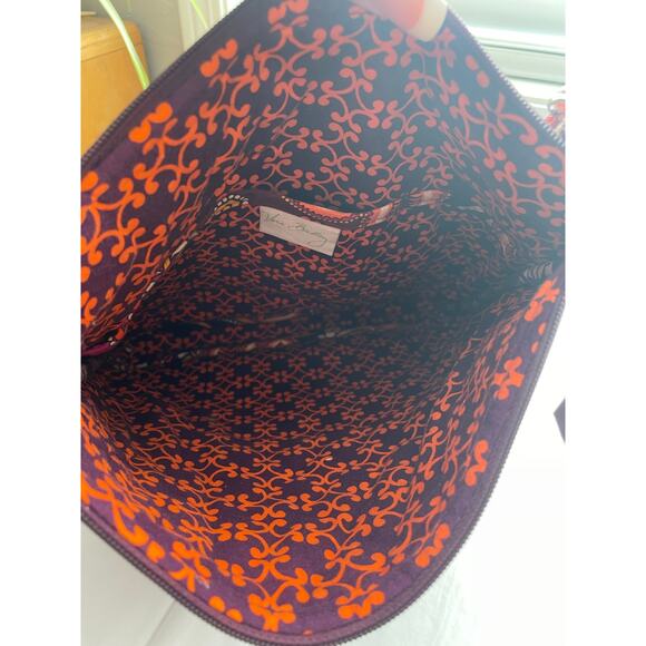 Vera Bradley Safari Sunset Hipster purple pink shoulder bag adjustable strap - Picture 5 of 5